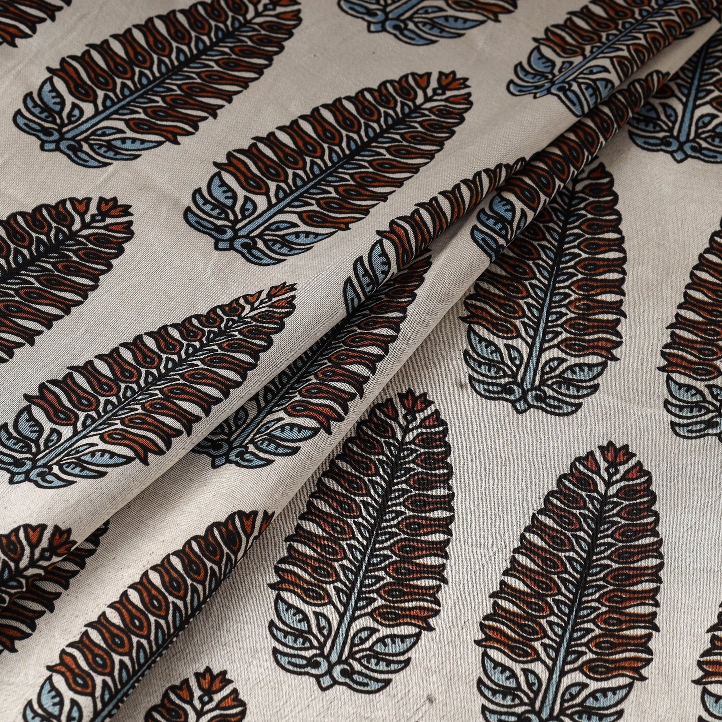 Mashru silk natural dyed fabric 19 - handcrafted