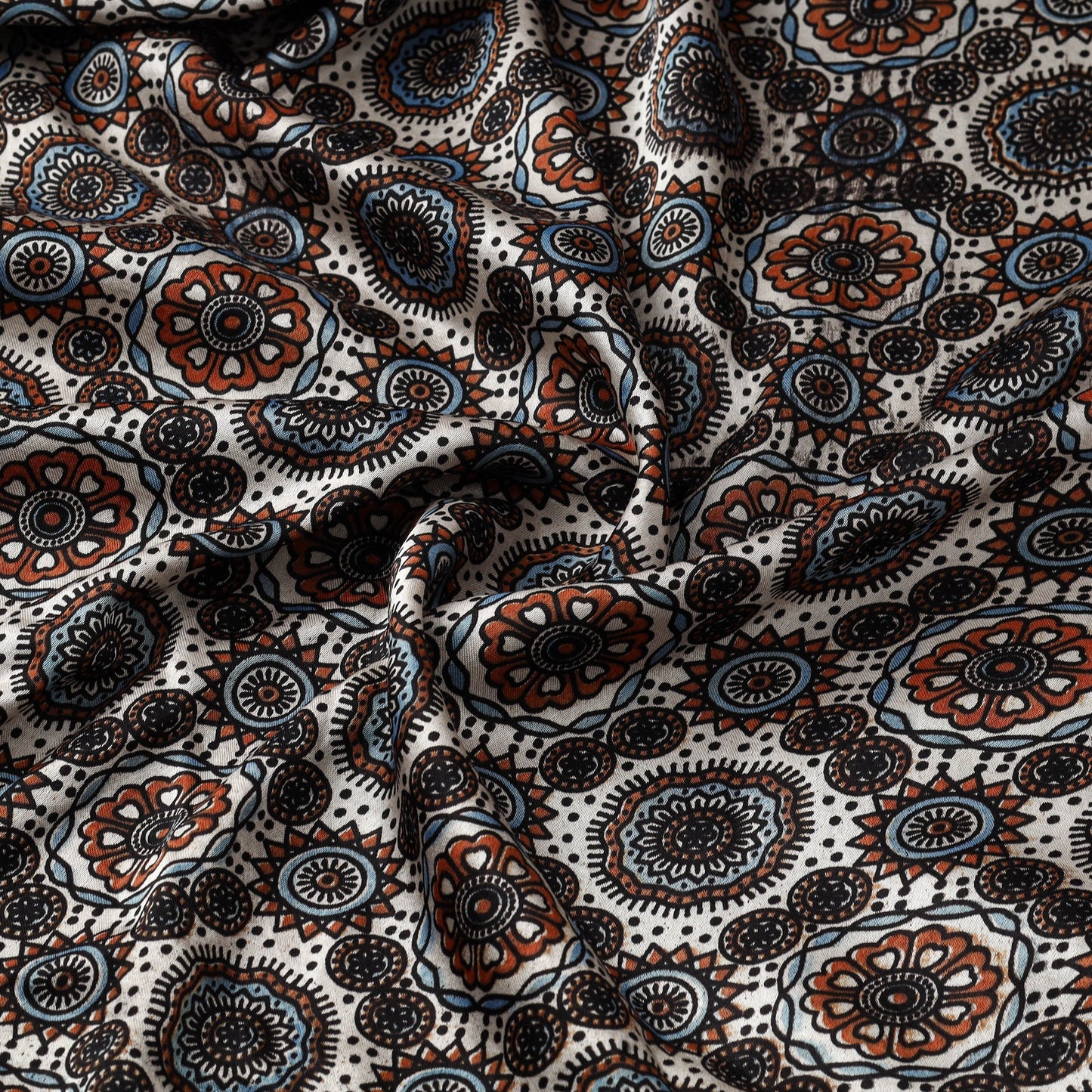 Mashru silk natural dyed fabric 23 - handcrafted