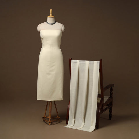 Merino wool plain 3pc unstitched dress material 03