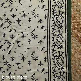 Modal silk hand bagru saree 35 - handcrafted