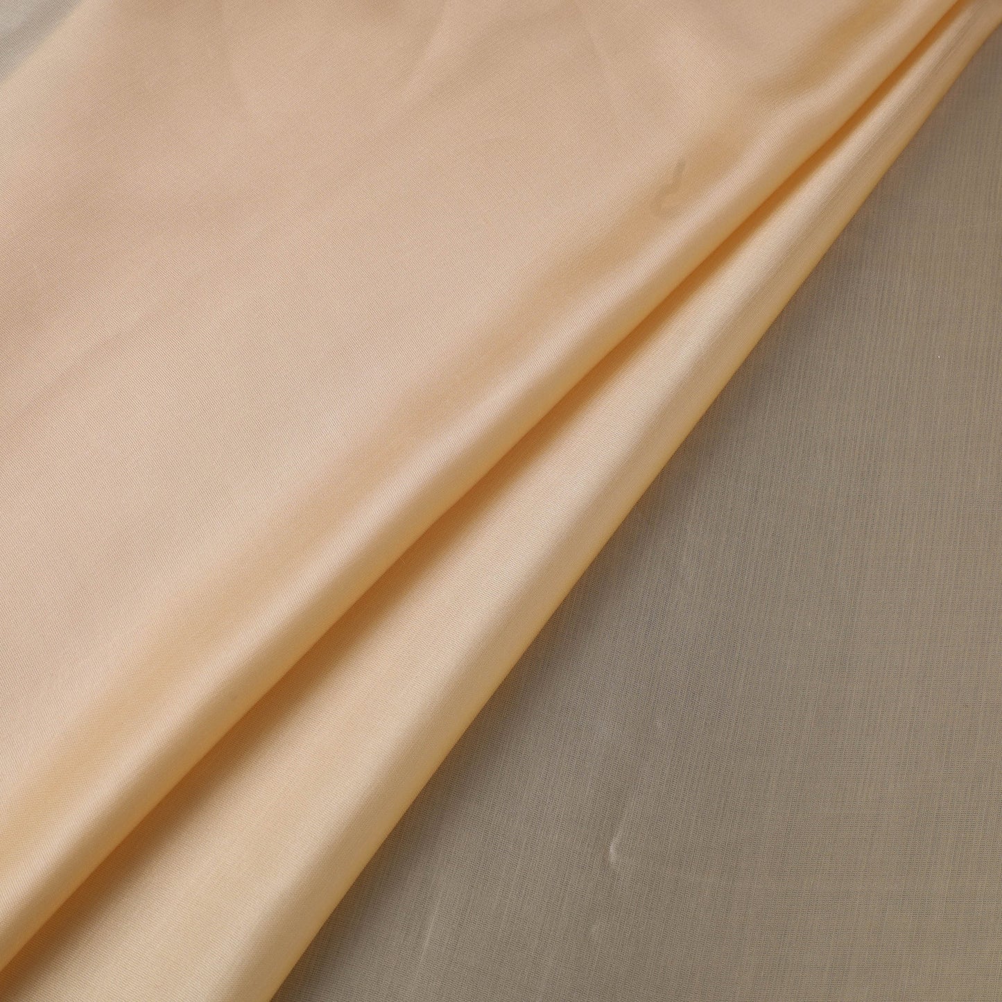 Beige - modal silk plain fabric 10 - handcrafted