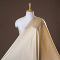 Beige - modal silk plain fabric 10 - handcrafted