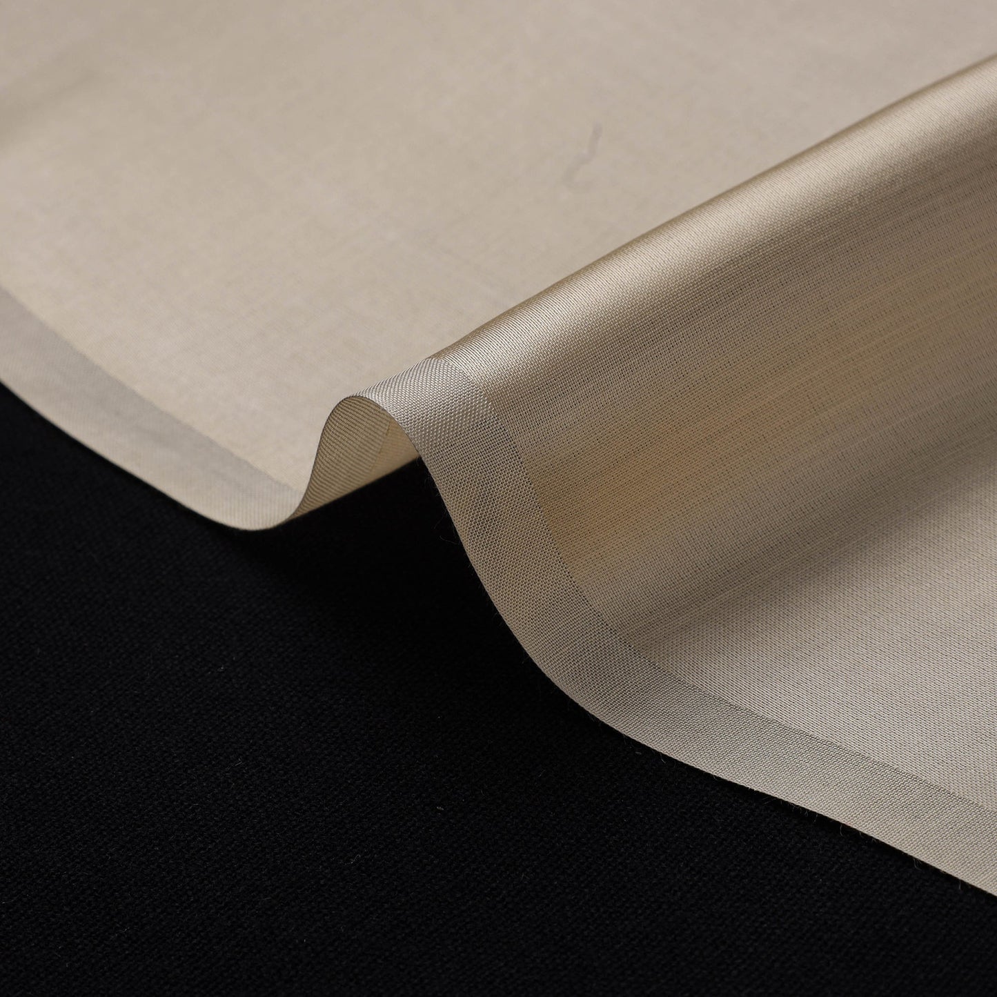 Beige - modal silk plain fabric 10 - handcrafted