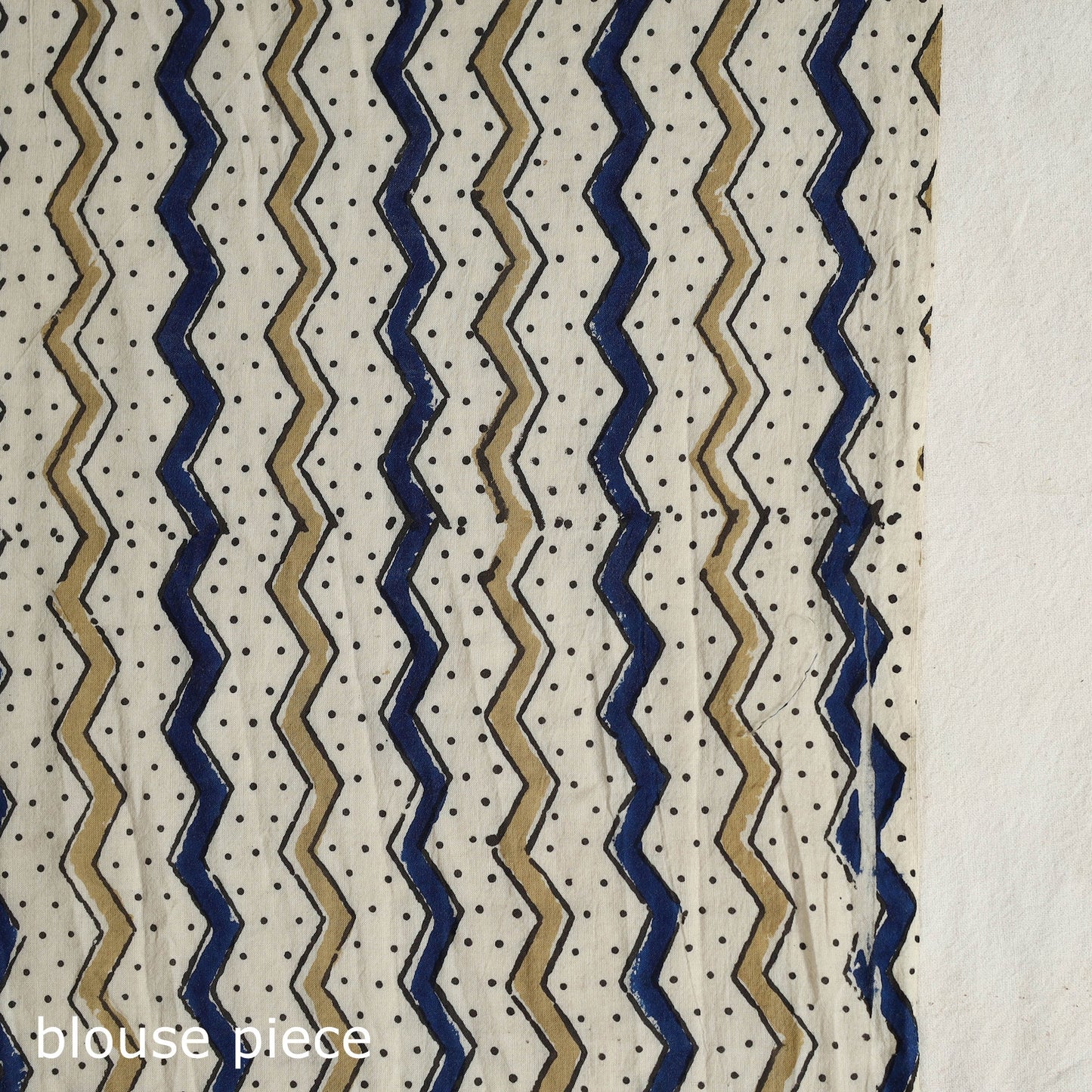 Beige - mul cotton saree 04 - handcrafted