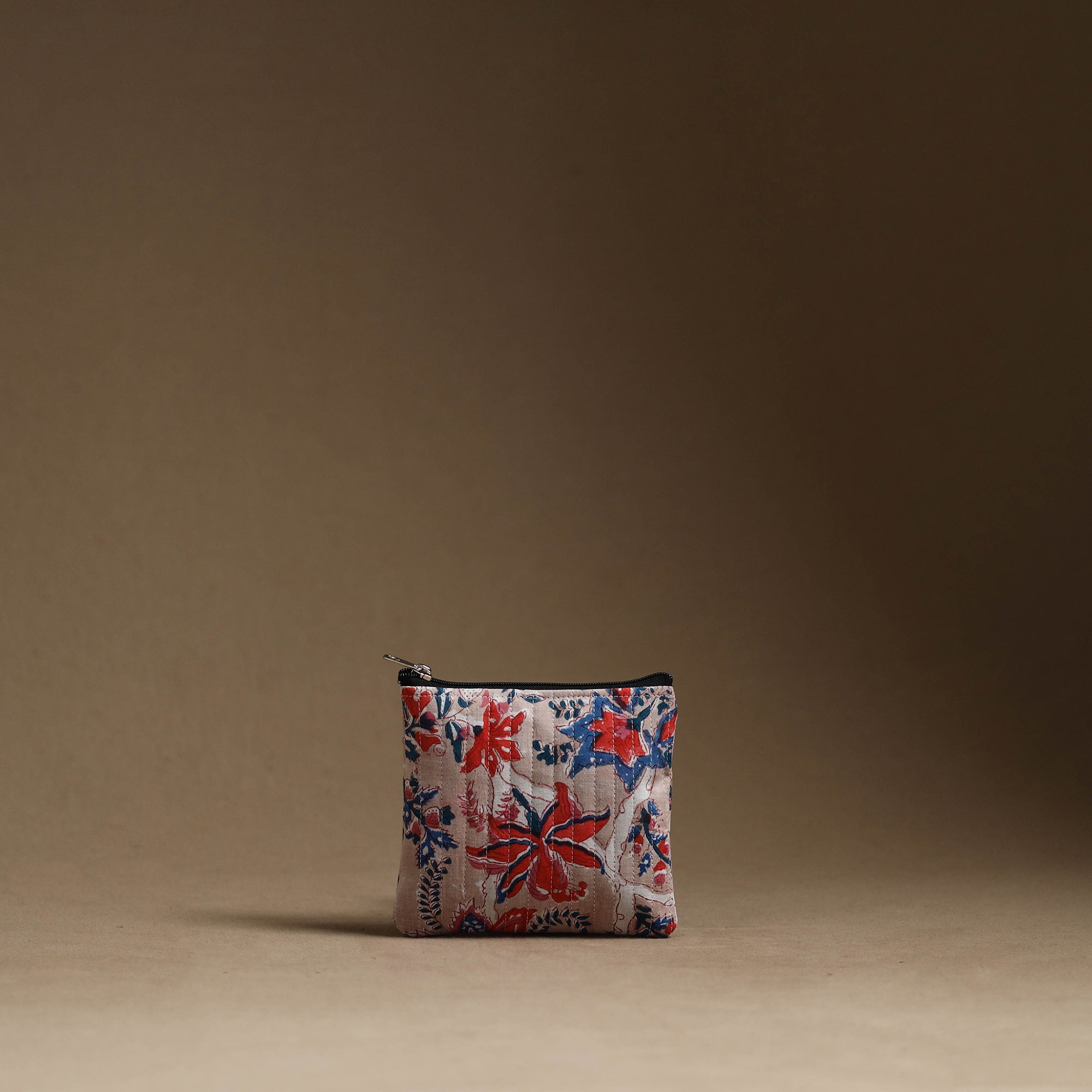 Beige - multicolor - handmade cotton multipurpose utility