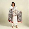 Buy Natural Dye Mul Cotton Bagh Print Dupatta