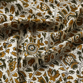 Bagru Kalamkari Block Printed Fabric