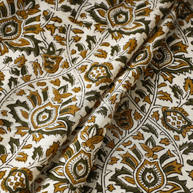 Bagru Kalamkari Block Printed Fabric