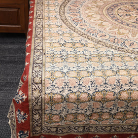 Buy Pedana Kalamkari Block Printed Cotton Double Bed Cover (111 x 91 in) 21 Online at iTokri.com