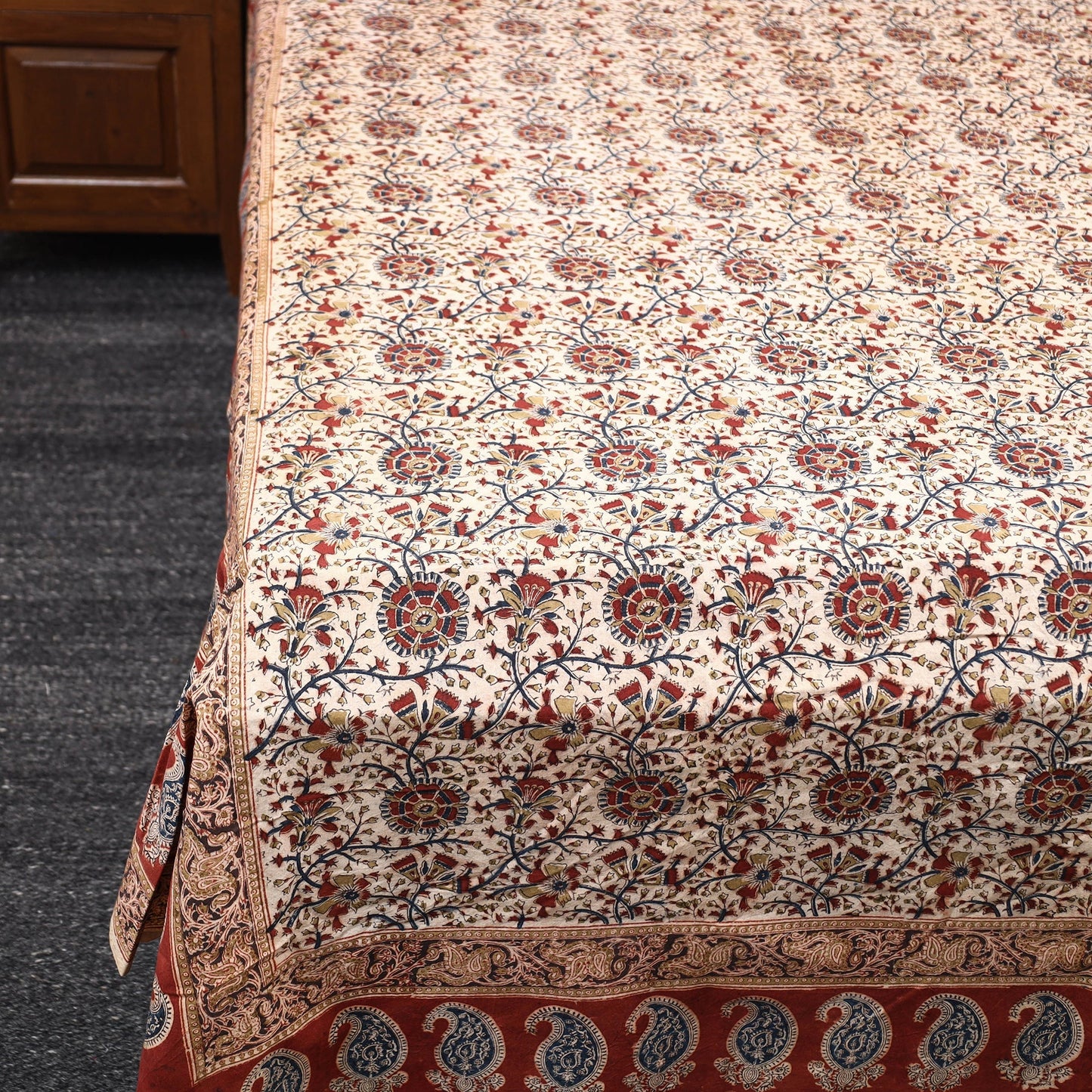 Kalamkari Bed Cover