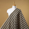 Beige - natural dyed cotton fabric 38 - handcrafted