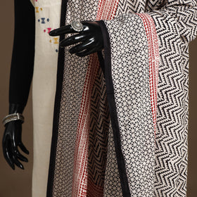 Beige Natural Dyed Cotton Block Print Bagh Dupatta