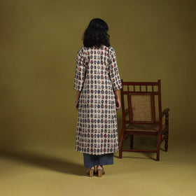 Natural dyed cotton a-line kurta for women 06 2025/1146-1