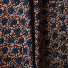 Beige - natural dyed cotton fabric 44 - handcrafted