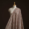 Natural dyed cotton hand block bagru print fabric 05