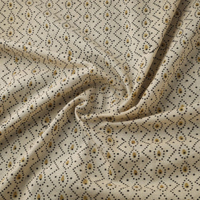 Natural dyed cotton kutch hand block ajrakh print fabric 13