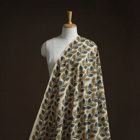 Natural dyed cotton kutch hand block ajrakh print fabric 38