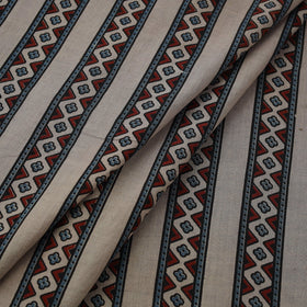 Natural dyed cotton kutch hand block ajrakh print fabric 55