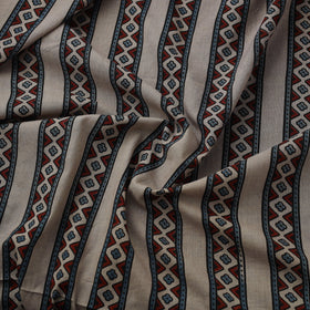 Natural dyed cotton kutch hand block ajrakh print fabric 55