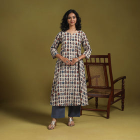 Natural dyed cotton a-line kurta for women 06 2025/1146-1