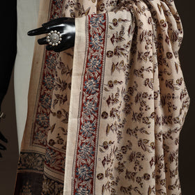 Natural dyed cotton pedana kalamkari dupatta 20