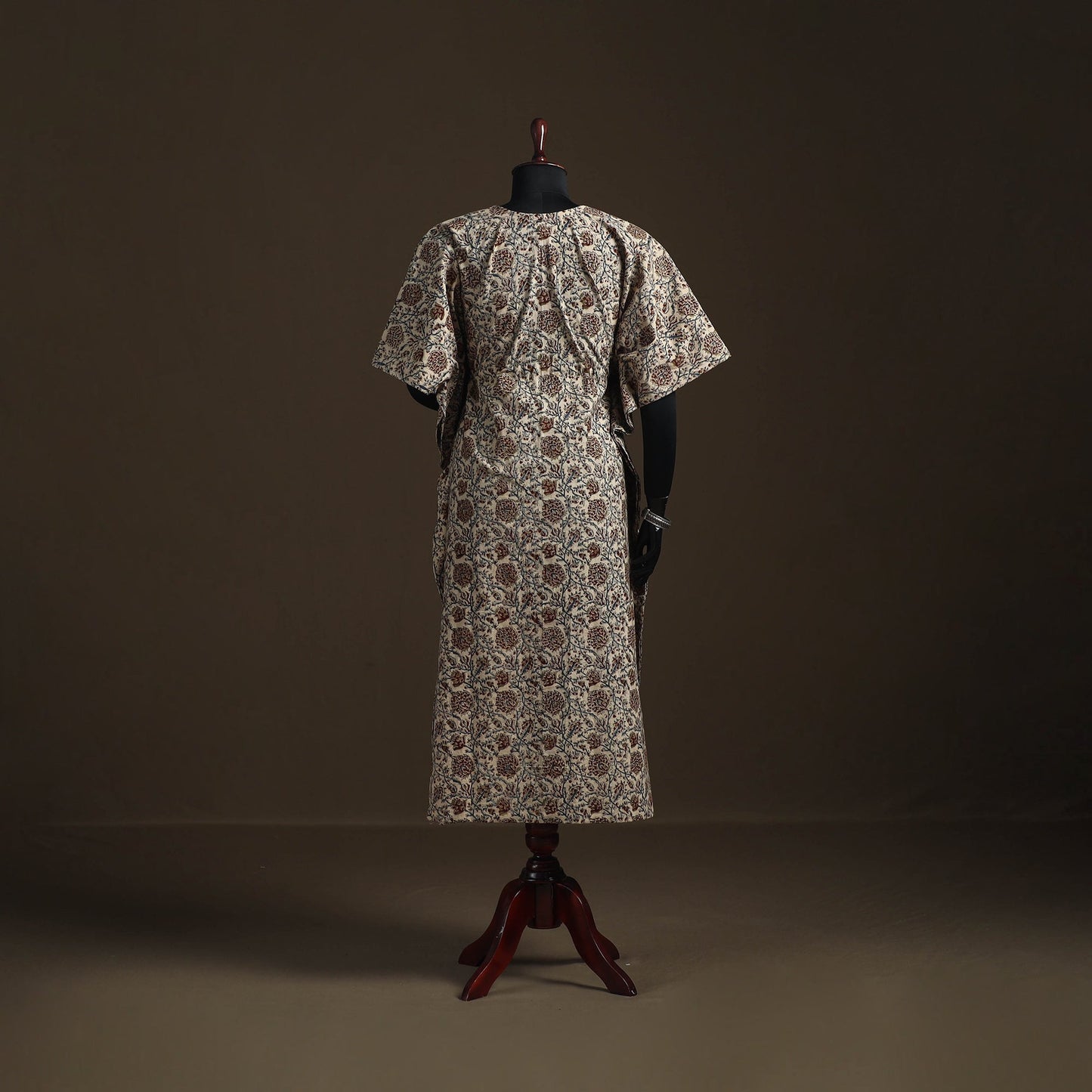 Natural dyed hand block kalamkari print patchwork cotton