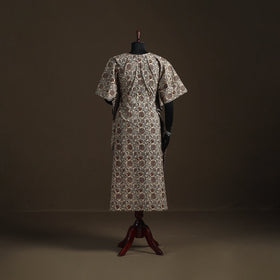 Natural dyed hand block kalamkari print patchwork cotton
