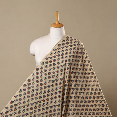 Natural dyed hand cotton fabric 10 - handcrafted