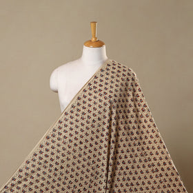 Natural dyed hand cotton fabric 20 - handcrafted