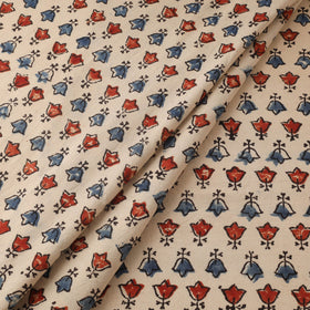 Natural dyed hand cotton fabric 41 - handcrafted