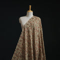 Natural dyed hand block print cotton kalamkari fabric 05