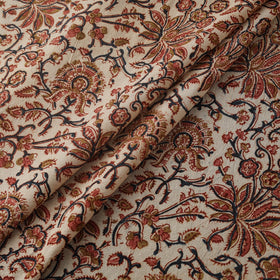Natural dyed hand block print cotton pedana kalamkari