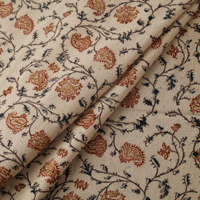 Natural dyed hand block print cotton pedana kalamkari