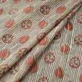 Natural dyed hand cotton pedana kalamkari fabric 17
