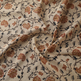 Natural dyed hand block print cotton pedana kalamkari