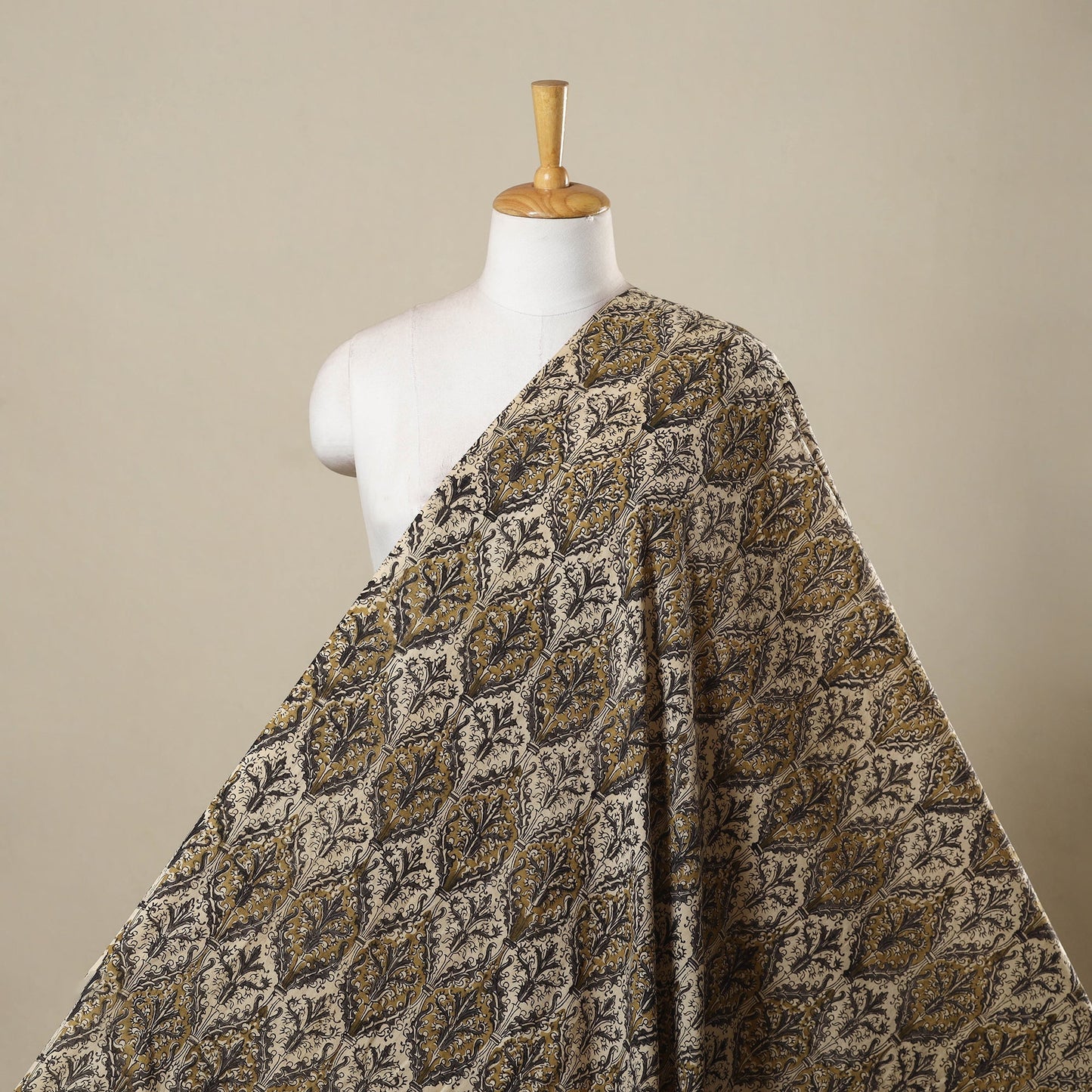 Natural dyed hand cotton pedana kalamkari fabric 18