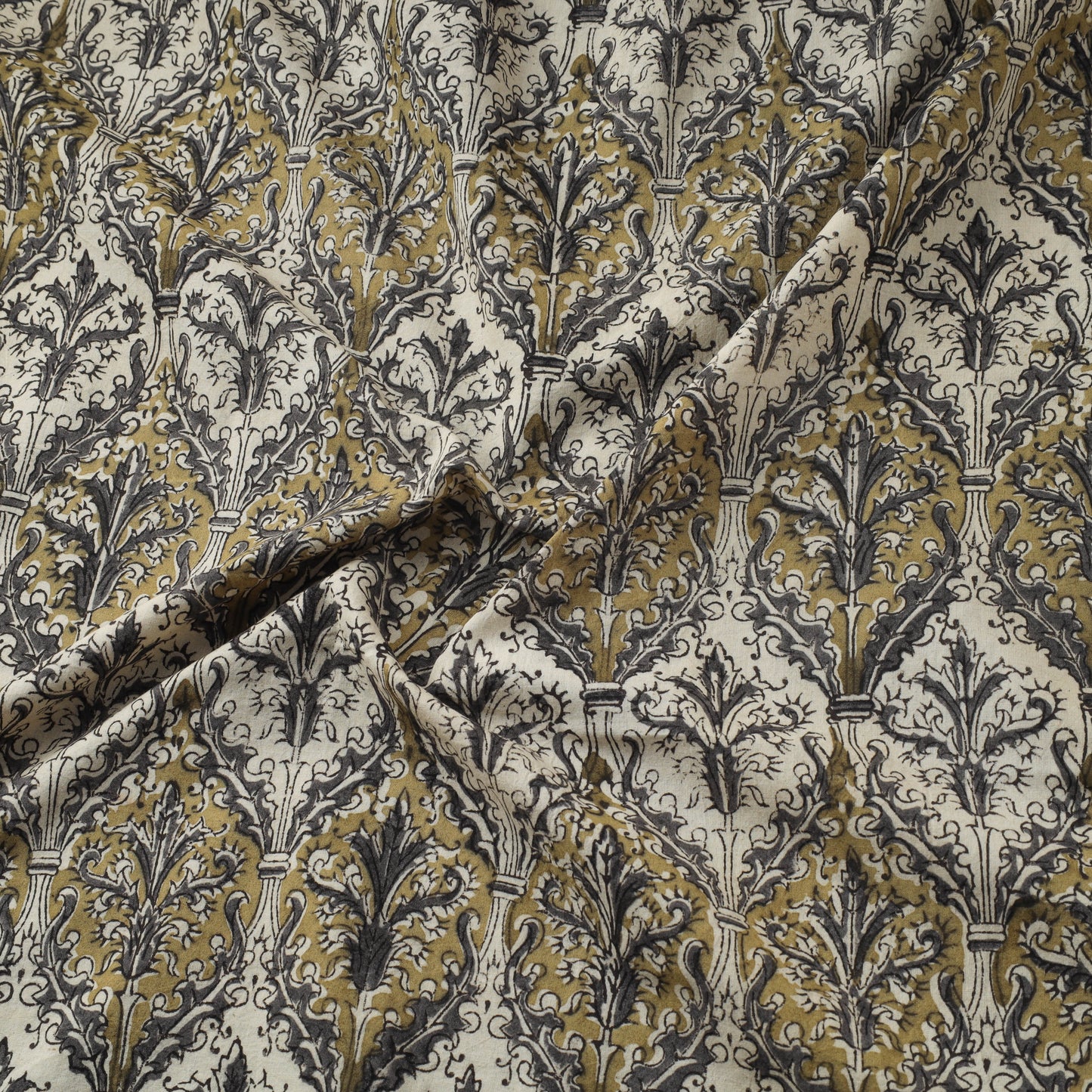 Natural dyed hand cotton pedana kalamkari fabric 18