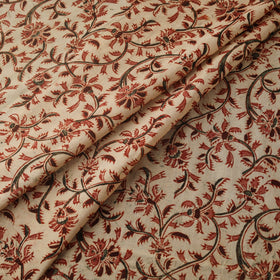 Natural dyed hand block print cotton pedana kalamkari