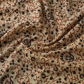 Natural dyed hand block print cotton pedana kalamkari