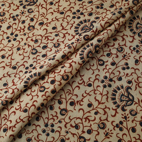 Natural dyed hand block print cotton pedana kalamkari