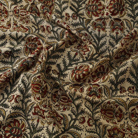 Natural dyed hand block print cotton pedana kalamkari