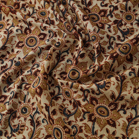 Natural dyed hand block print cotton pedana kalamkari