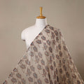 Natural dyed hand kota doria cotton fabric 10 - handcrafted