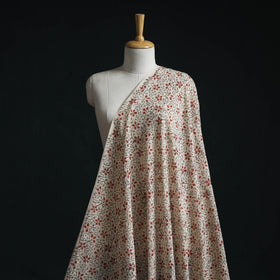 Natural dyed hand block print pure mul cotton pedana