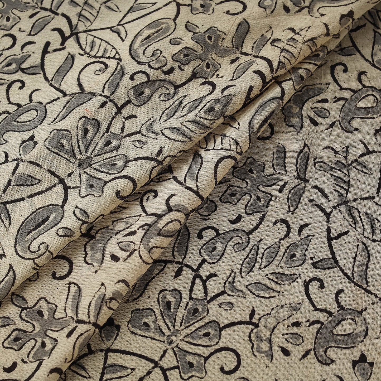 Natural dyed hand block print pure mul cotton pedana