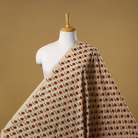 Natural dyed hand cotton fabric 08 - handcrafted