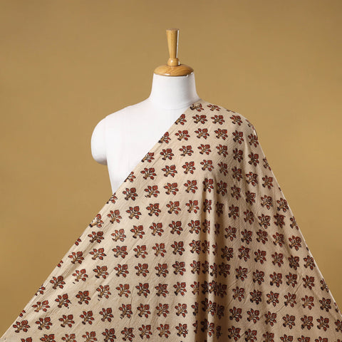 Natural dyed hand cotton fabric 10 - handcrafted