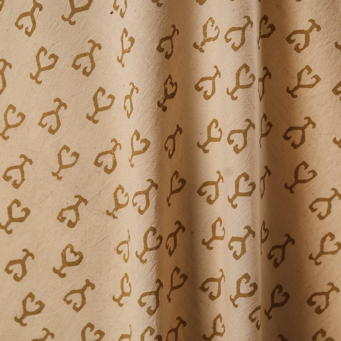 Natural dyed hand cotton fabric 14 - handcrafted