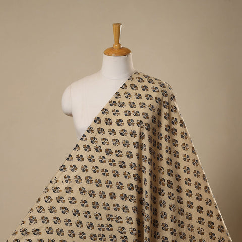 Natural dyed hand cotton fabric 15 - handcrafted