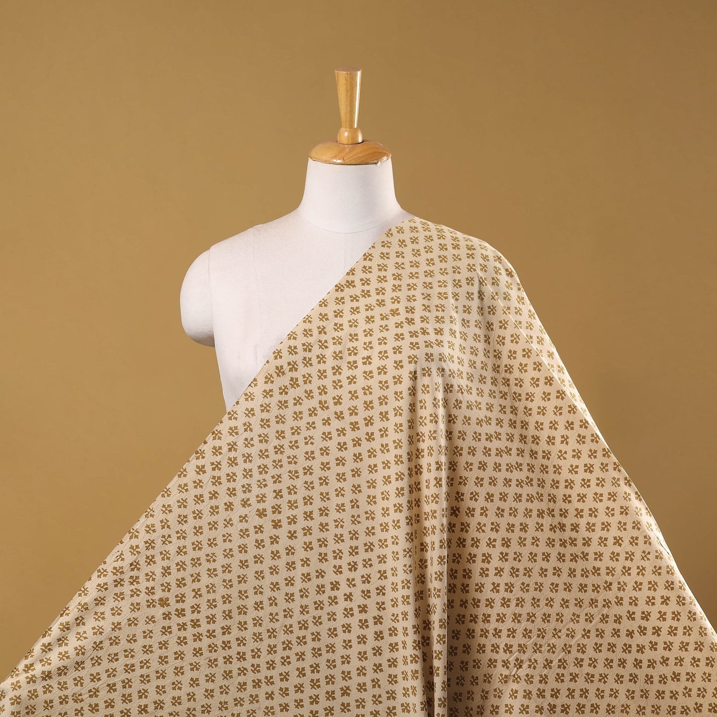 Natural dyed hand cotton fabric 24 - handcrafted